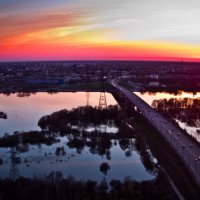 Великий Новгород на закате Солнца :: Павел Москалёв