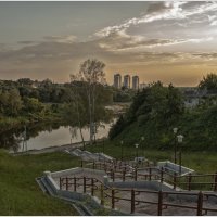 Гродно . Вечер над Неманом . :: Игорь Абламейко