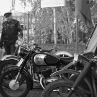 Ретро мотоциклы :: Марина Влади-на