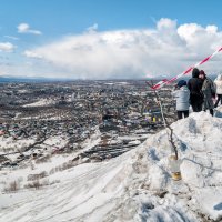 Вид на Петропавловск-Камчатский с сопки Мишенной :: Елена Кириллова