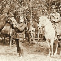 Германский фронт, 1915 год, поевой госпиталь. :: Геннадий Храмцов