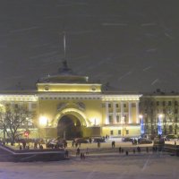 Снегопад в Санкт-Петербурге :: Митя Дмитрий Митя