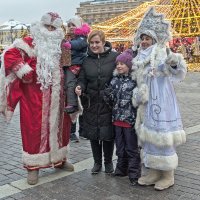 В компании с Дедом Морозом и Снегурочкой!!! :: Ольга Дядченко