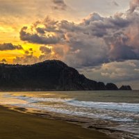 Рассвет над пляжем Клеопатры :: Николай Семенов