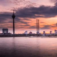 Закат над Рейном :: Witalij Loewin
