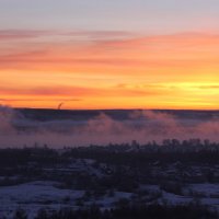 Закат над Камой :: Екатерина Хозяшева