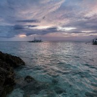 Закат на острове Кабилао :: Виктория Нарчук
