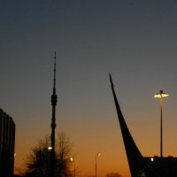Закат над Москвой :: Оксана Чепкасова
