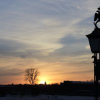 Закат в городе Св. Петра :: Станислав Соколов