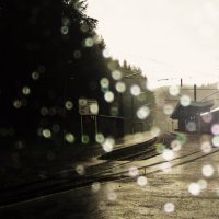 Поезд, уходящий в дождь :: София 