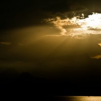 Великолепия заката в шторм. :: Alya Kaya
