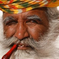 Индийский старец. :: Ольга Мусиенко