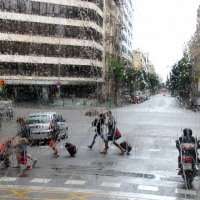 Июньский дождь в Барселоне :: Fedor Snitkovsky