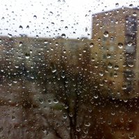 Осенний дождь. Вид из окна :: Дмитрий Васильев