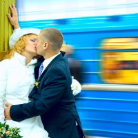 Любовь в метро :: Ольга Хабарова