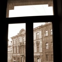 Кузнечный переулок в Петербурге из окна последней квартиры Достоевског :: Ольга Логачева