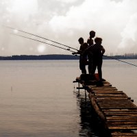 На рыбалке :: Вероника Ганичева