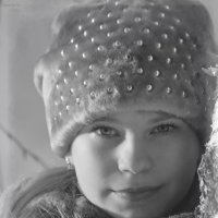 Зимняя улыбка глазами :: Анастасия Горбунова