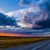 On the road with the clouds :: Валерия Азамат