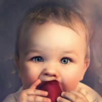 Мальчик с яблоком :: Елена Учаева