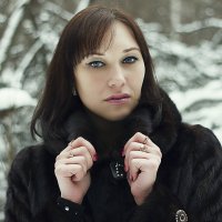зима,девушка,лес :: Саша Балабаев