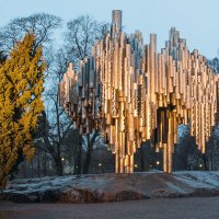 Памятник Сибелиусу в Хельсинки. :: ilpro 