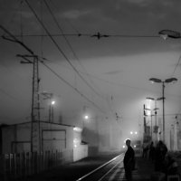 ночь,станция,домой :: Роман Маркин