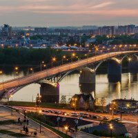 Канавинский мост в Нижнем Новгороде :: Георгий Пичугин