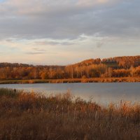 Осенние нотки заката. :: Марина 