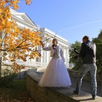 Чужая свадьба в октябре :: ирина Пронина