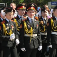 Кадеты на параде Победы :: Дмитрий Никитин