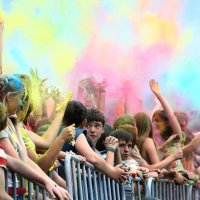 Фестиваль красок  в Ангарске :: sveta 