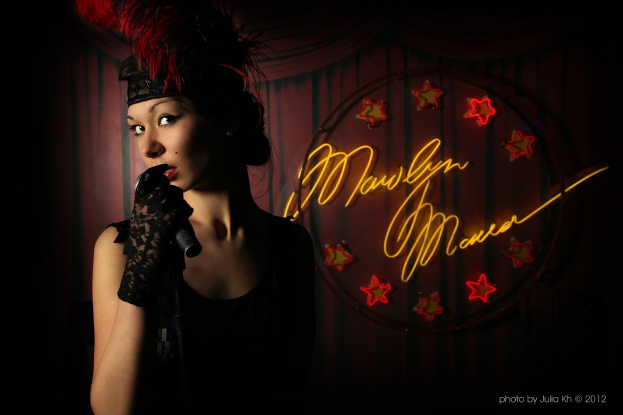 Marylin Monro club photosession - Julia Kh