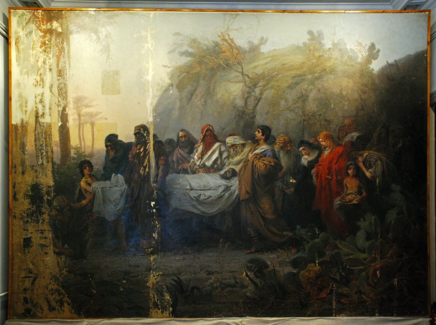 Картина "Похороны Христа" - Артём Фалин