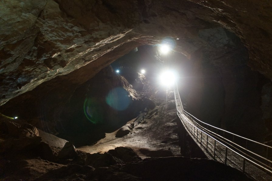 пещера в Абхазии - Никита Смолин