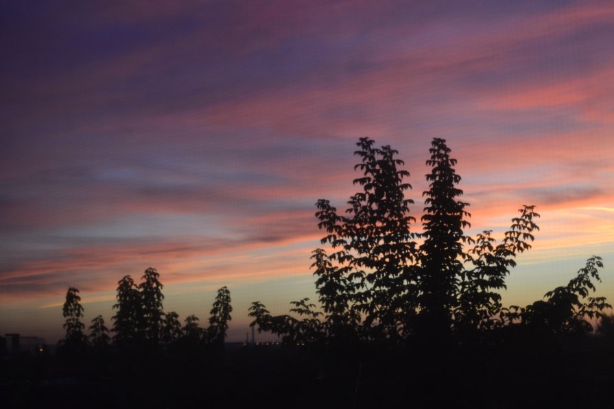 Вид из окна.утреннее небо - Алиса Павлова