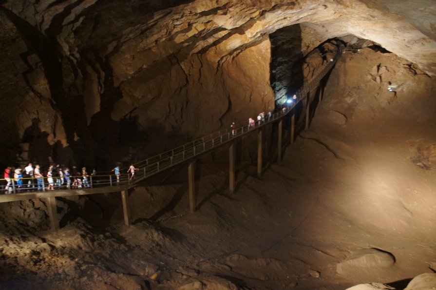 пещера в Абхазии - Никита Смолин