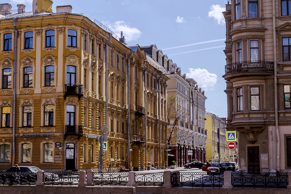 Санкт-Петербург, вид с Мойки на пер.Гривцова - Александр Дроздов