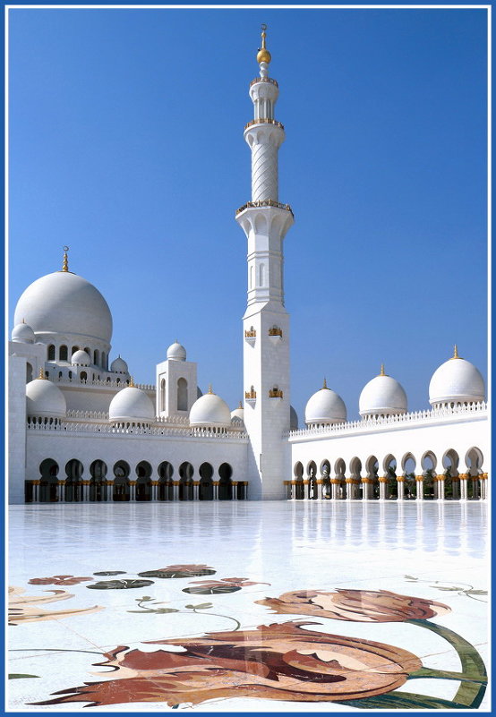 Мечеть в Абу-Даби - Евгений Печенин