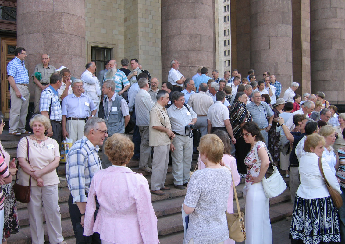 2006 год. Встреча выпускников мех-мата МГУ. 35 лет спустя - Владимир Шибинский