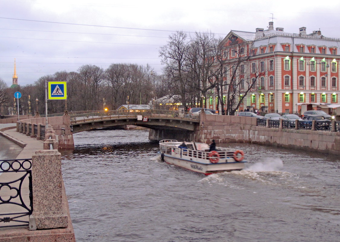 Мойка, Второй садовый мост, 31.12.2013 - Олег Попков