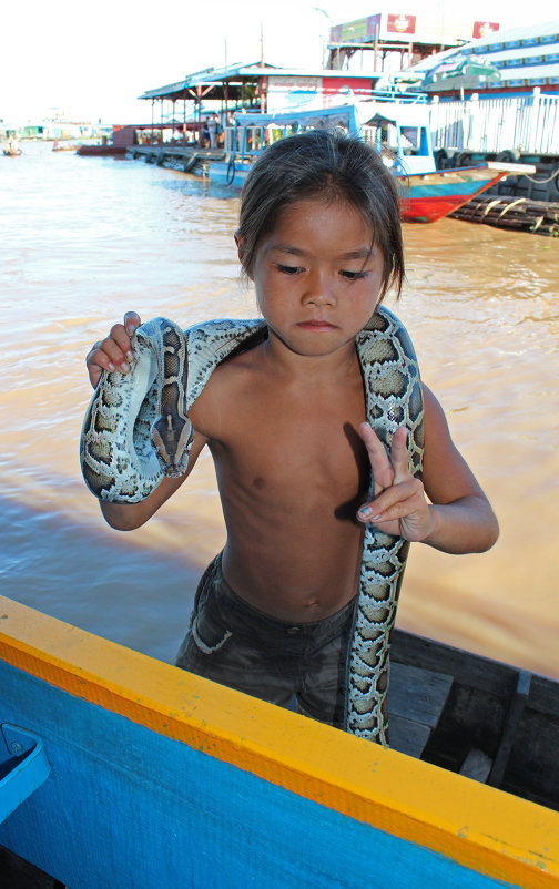 Камбоджа, озеро Тонлесап, фото 1 - Владимир Шибинский