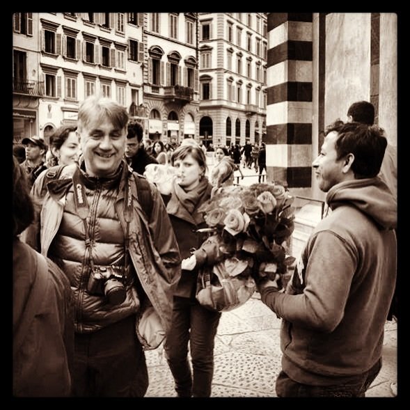 Shy tourist in Florence - RK 