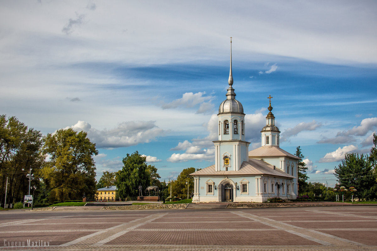 церковь Александра Невского в Вологде - Евгений Мазилов