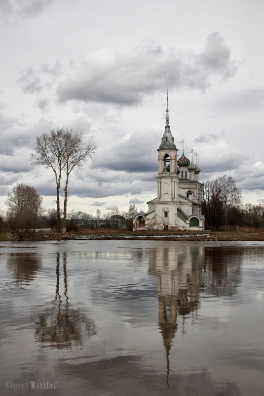 на реке Вологде - Евгений Мазилов