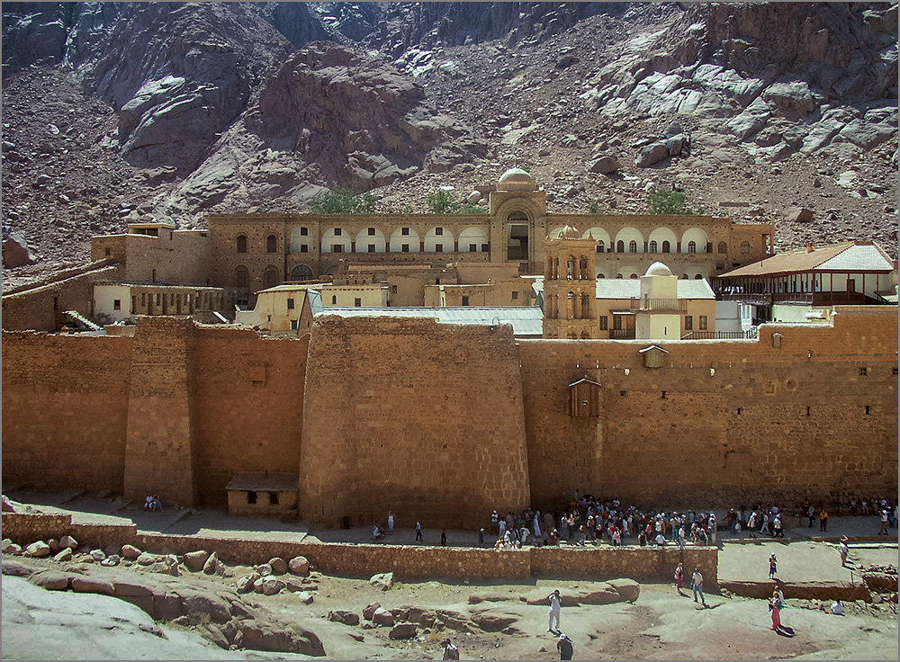 Монастырь Санта-Катарина. Синай, Египет-2004г - Lmark 