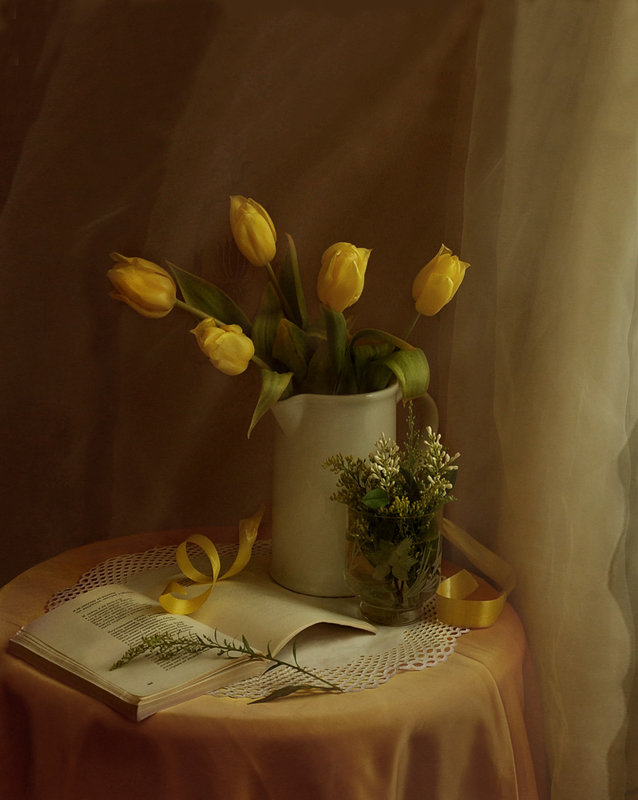 Жёлтые тюльпаны - КатяСиника 