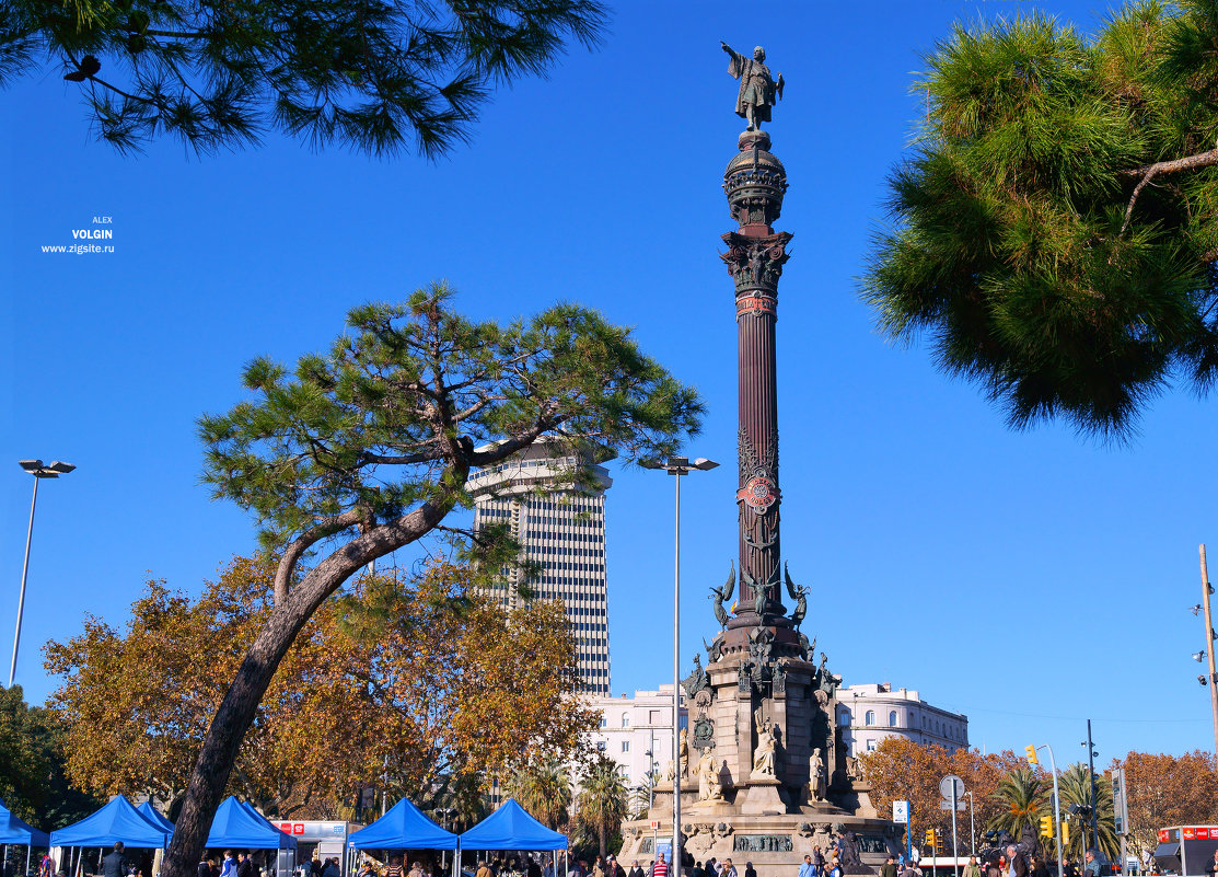 памятник Колумбу в Барселоне - Alex 