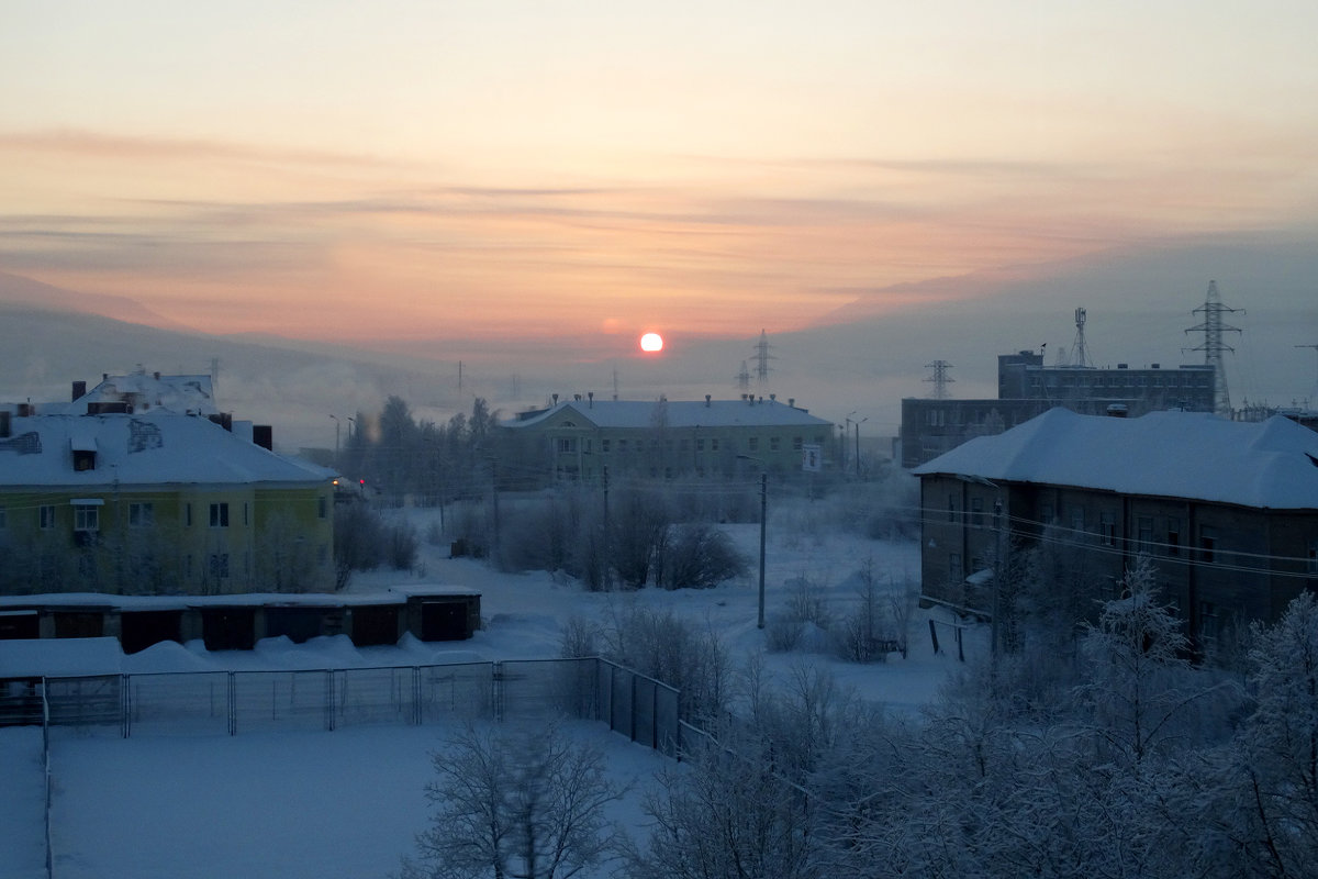 морозный закат - Людмила Романова