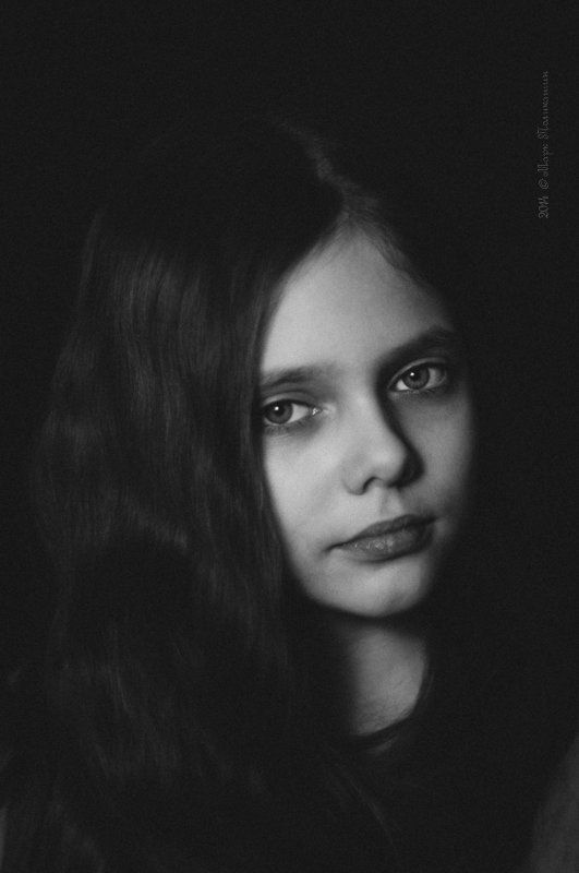 Портрет девочки - Марк Поликашин